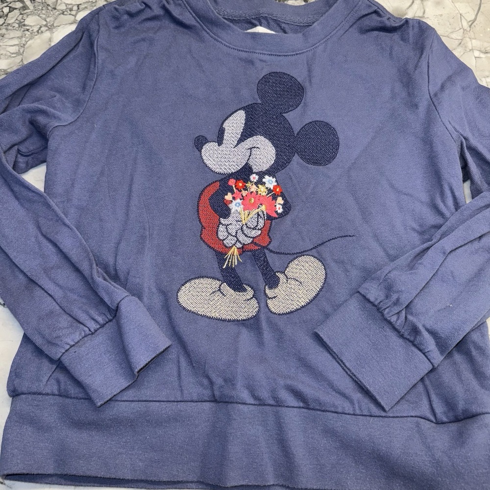 Gap Disney Small (6/7) Girls Mickey Mouse Sweatshirt
